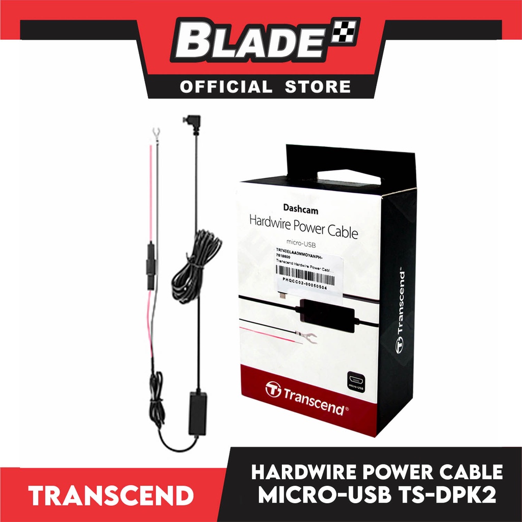 Transcend TS-DPK2 micro-USB Hardwire Power Cable | Shopee Philippines