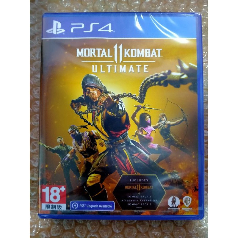 Mortal Kombat 11 Ultimate Edition PS4 MK11 Region 3 (Unused Code