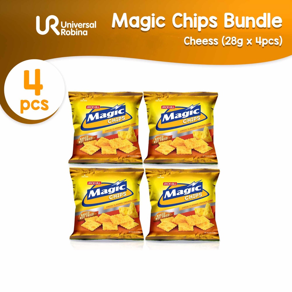 4 x Magic Chips Cheese (28g) | Shopee Philippines