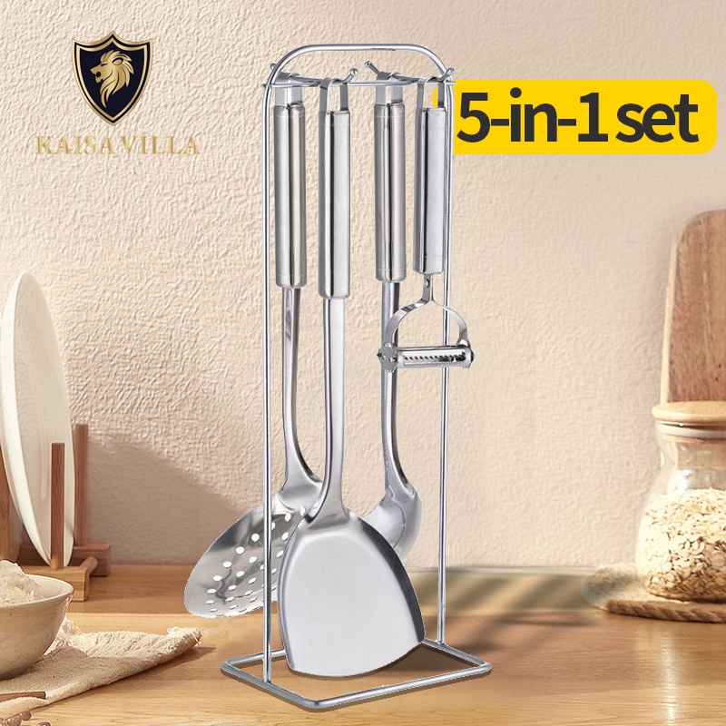 Kaisa Villa kitchen utensils stainless steel kitchen utensils 5in1