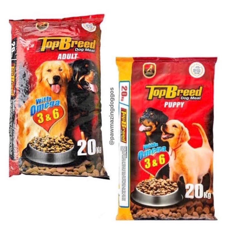 Top breed deals dog food