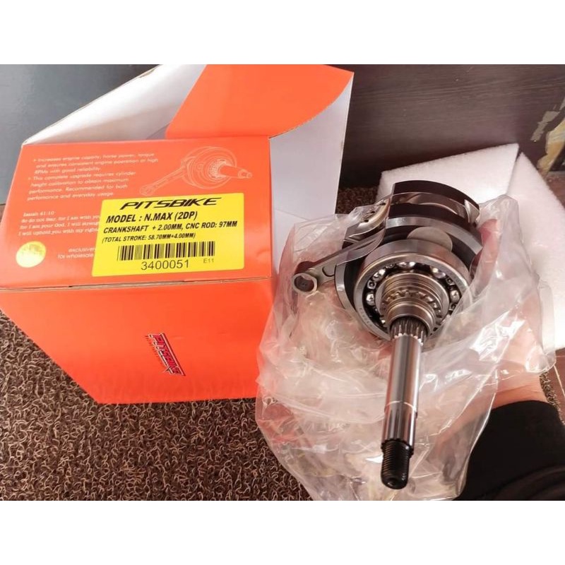 PITSBIKE AEROX NMAX Crank shaft CRANKSHAFT Assy Jack Up +4 plus 4