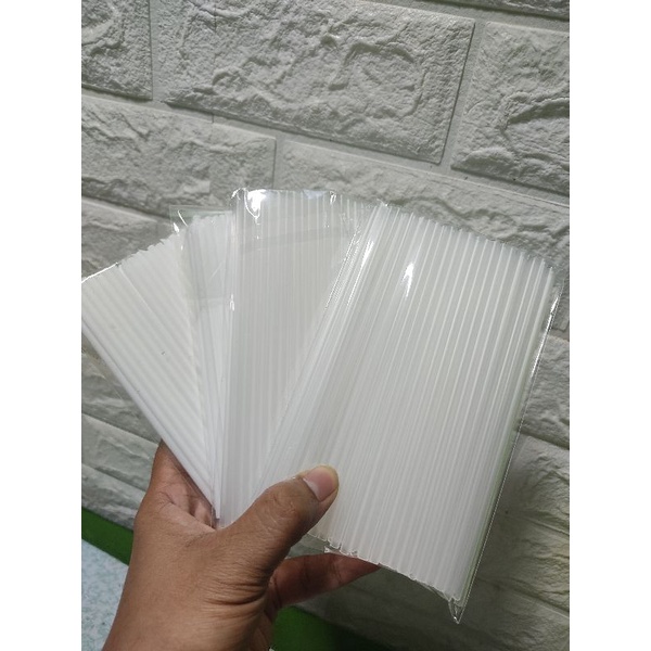 white or clear lollipop sticks for cake toppers 100 or 1000 pcs