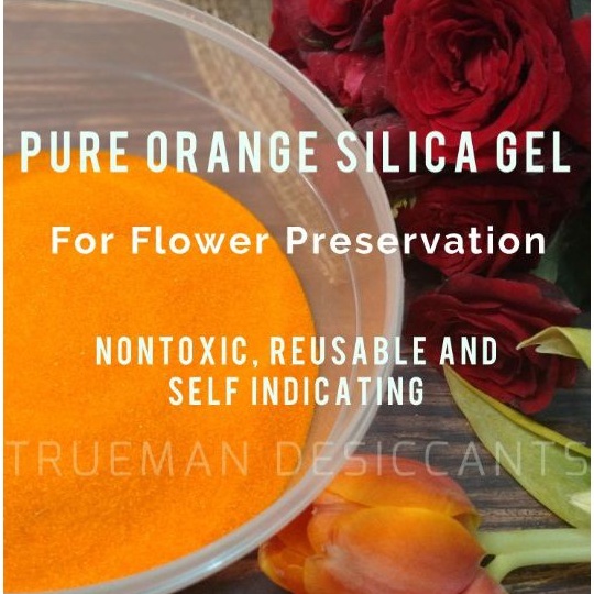 Orange Silica Gel Sand (Trueman Desiccants Official Reseller) Shopee