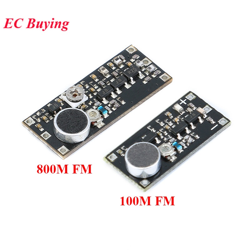 FM Transmitter Wireless Microphone Surveillance Frequency Board Module