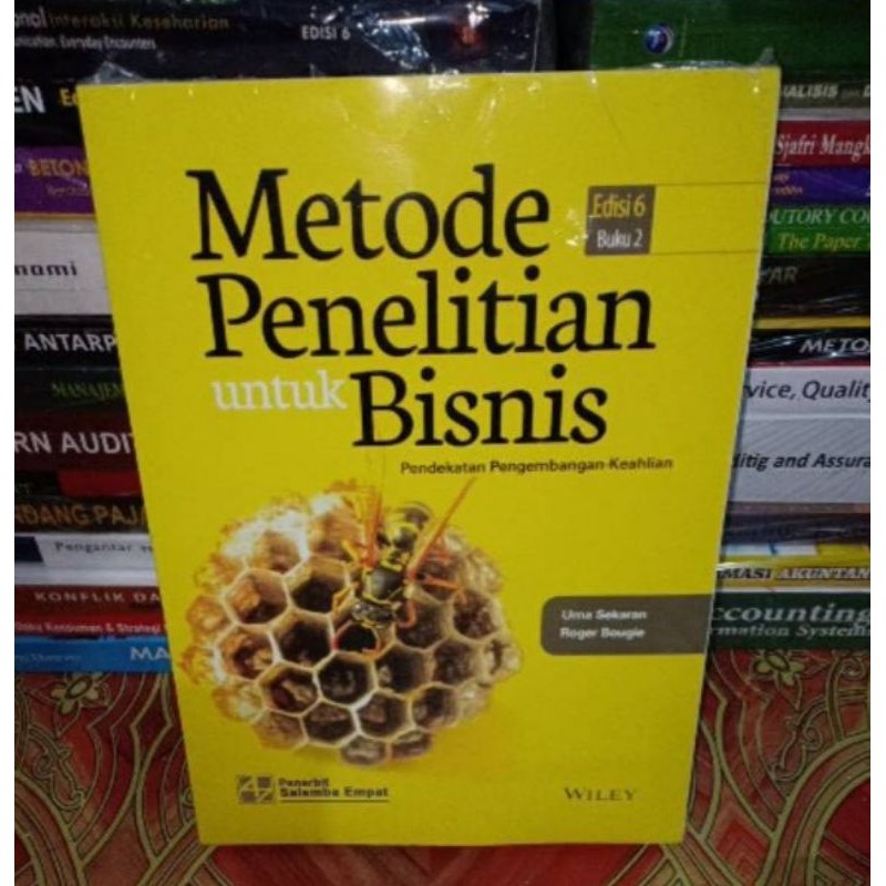 Business research methods 6th edition book 2 by.uma sekaran | Shopee ...