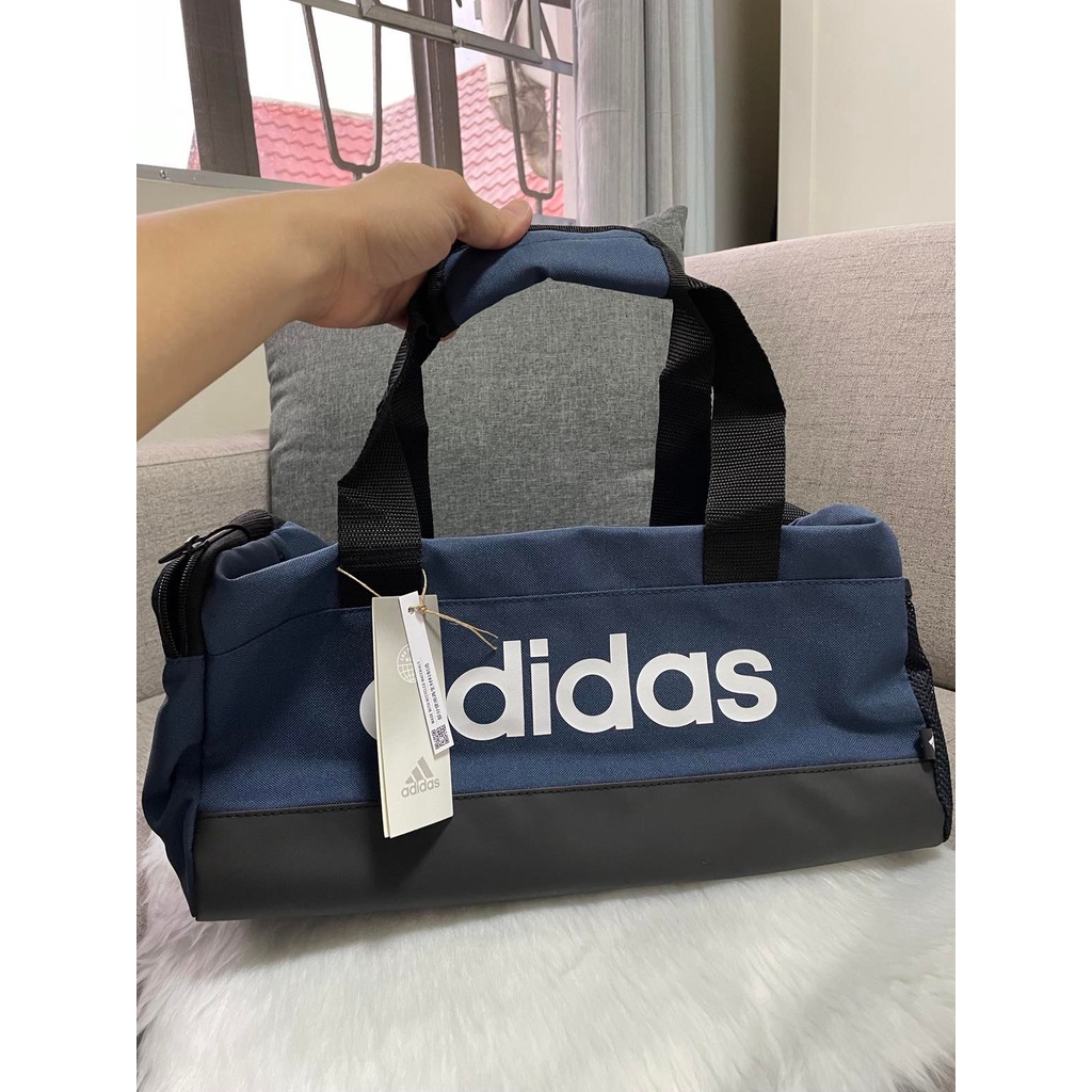 ORIGINAL ADIDAS ESSENTIALS LOGO DUFFEL BAG EXTRA SMALL Shopee Philippines
