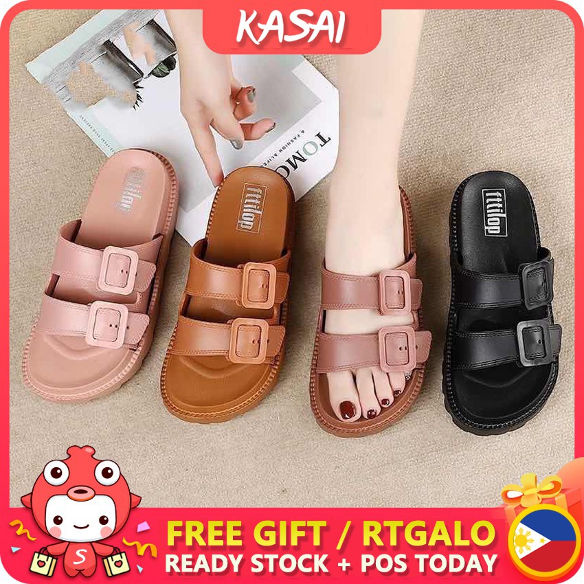 KASAI Fitflop New Fashion Women Open Toe Sandals Summer Comfort ...