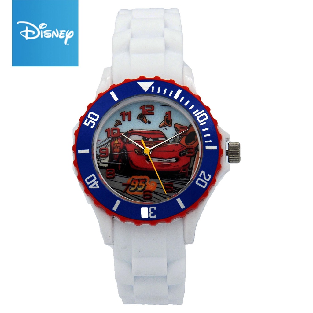 Disney Pixar Cars Silicone Strap Analog Watch DISNEY-CARS- | Shopee ...
