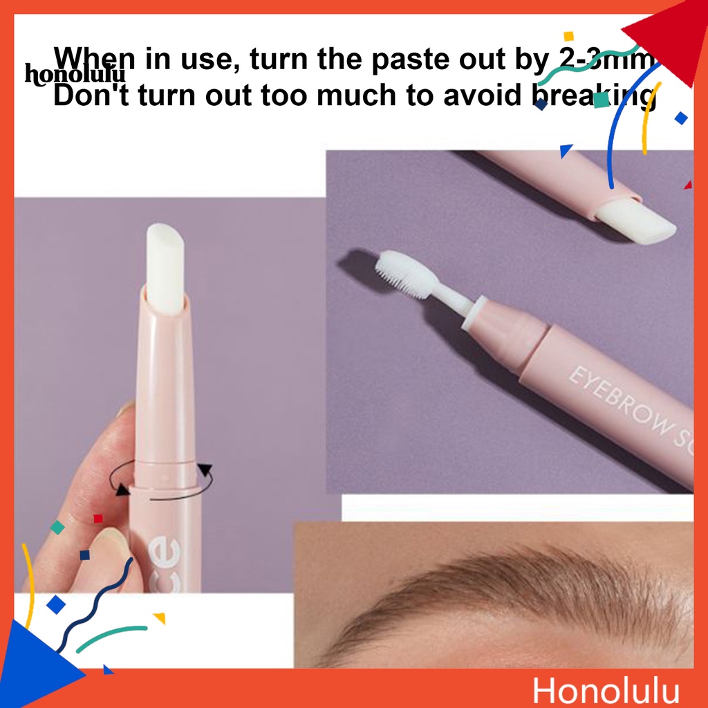 Hono Natural Effect Eyebrow Wax Pen Eyebrow Styling Soap Pen Compact For Female Shopee 