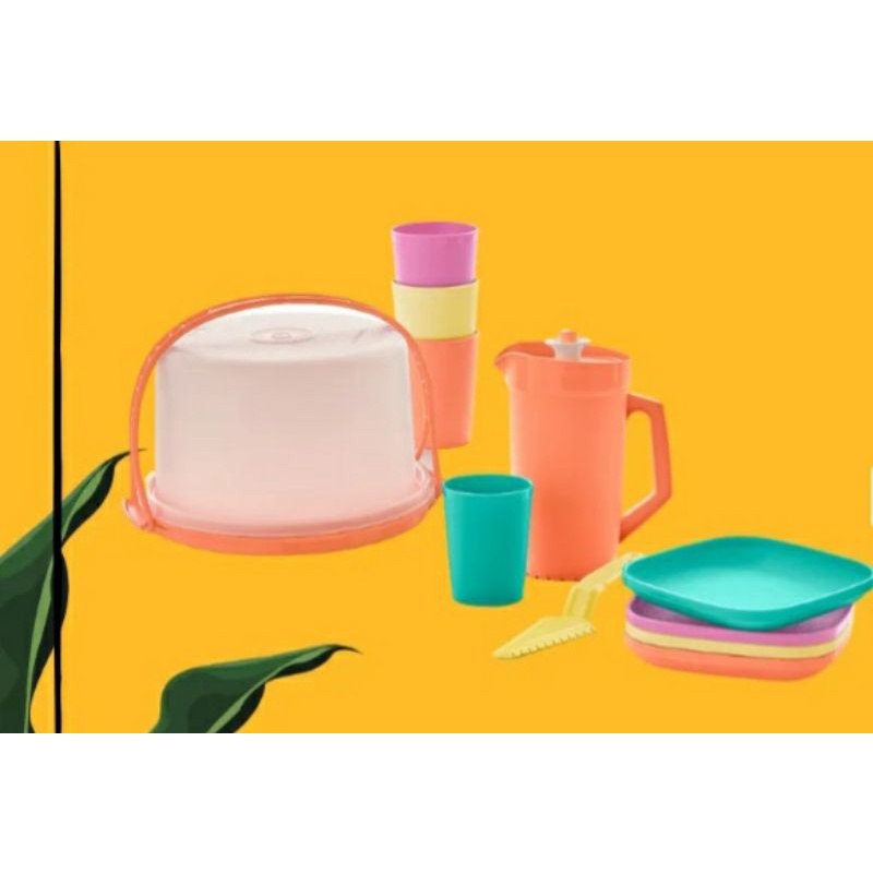My First Tupperware Mini Serving Set Shopee Philippines