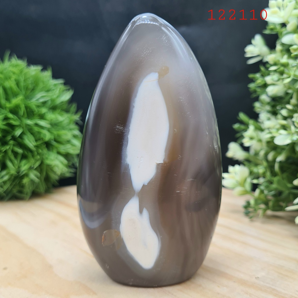 Orca Agate Crystal Freeform Madagascar Orca Agate Healing Crystal Standing Stone