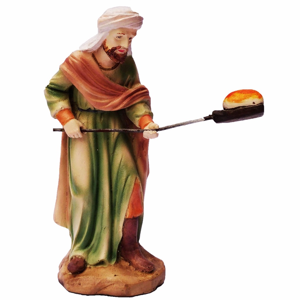 Christmas Village Nativity Bread Baker Religious Item Shopee Philippines