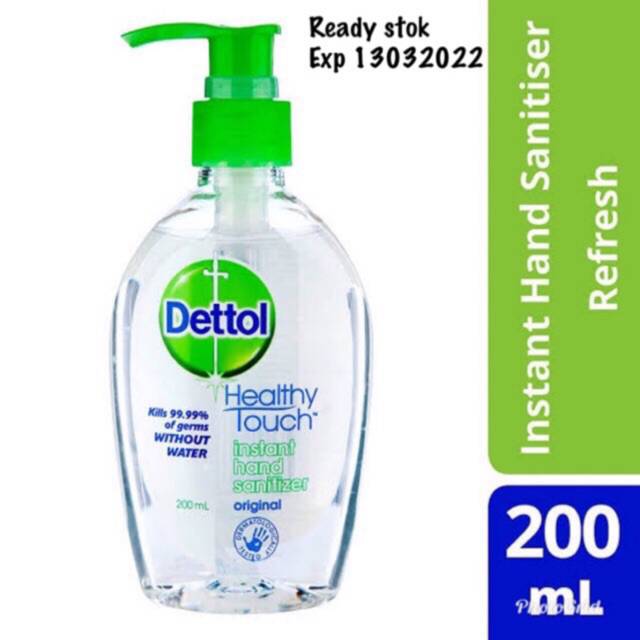 Dettol Hand Sanitizer Uk 200ml Shopee Philippines