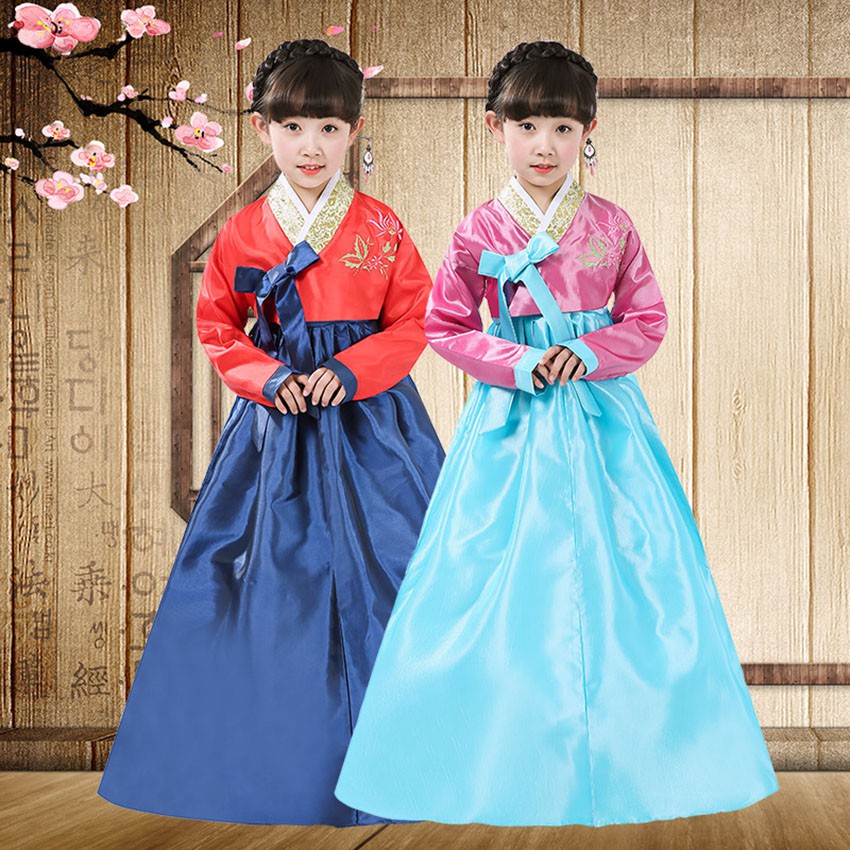 Hanbok Korean Clothing Traditional Dress for Children Kinder Shopee Philippines