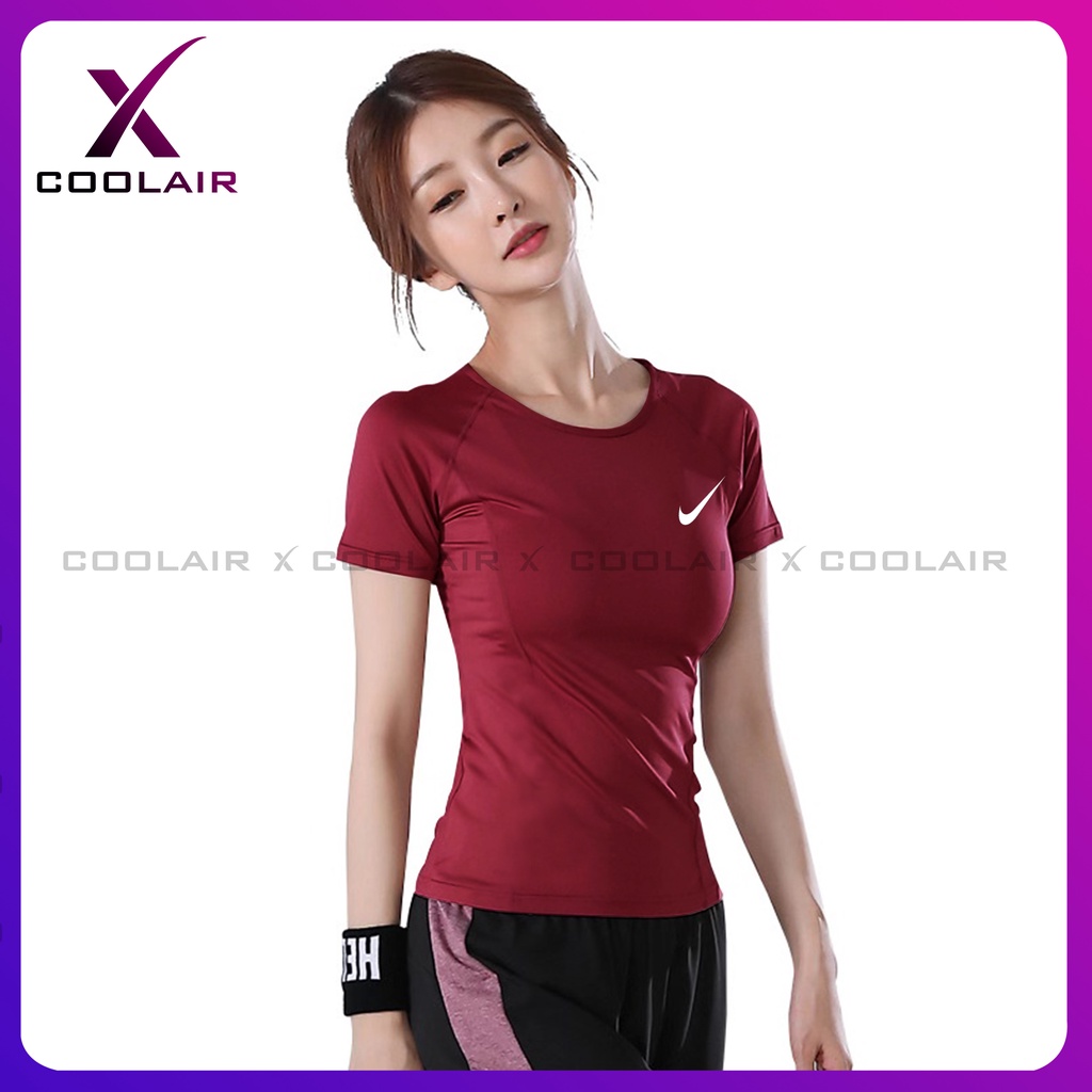 NK Dri-Quik Women Compression Shirt For Running /Jogging/Yoga/Out Sports  wears