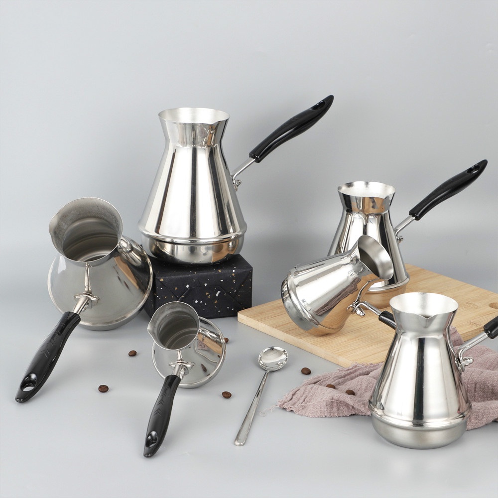 100% Genuine AVANTI 700ml Stainless Steel Turkish Coffee Pot – RRP $29.95 – Silver, Model 13225