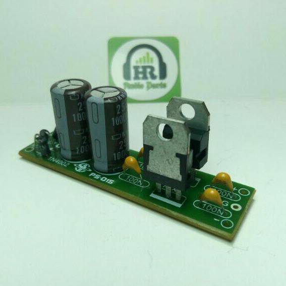Psu Regulator Kit AC transformer to CT 12V or CT 15V Symmetrical 7812