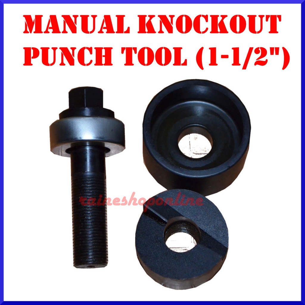 Manual Knockout Punch 1 1/2 inches showa knock out Shopee Philippines