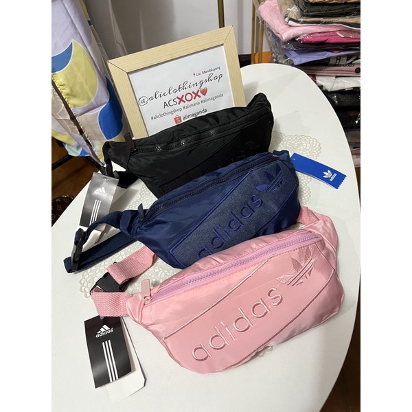 Adidas belt bag discount pink