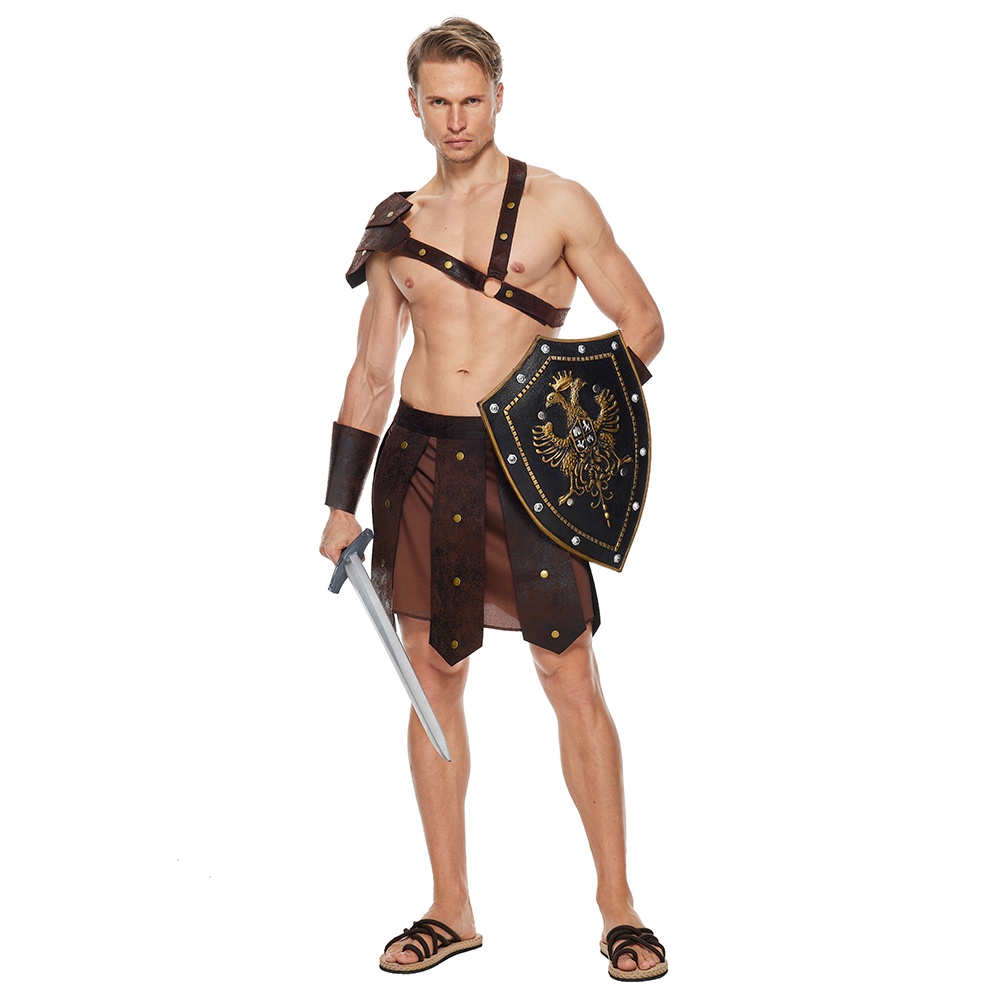 COD Men Roman Empire Gladiator Costume Set Halloween Armor Soldier Role Play Outfits Adult Party Games Greek Warrior Spartan Costumes Shopee Philippines