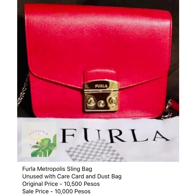 Furla metropolis best sale bag price