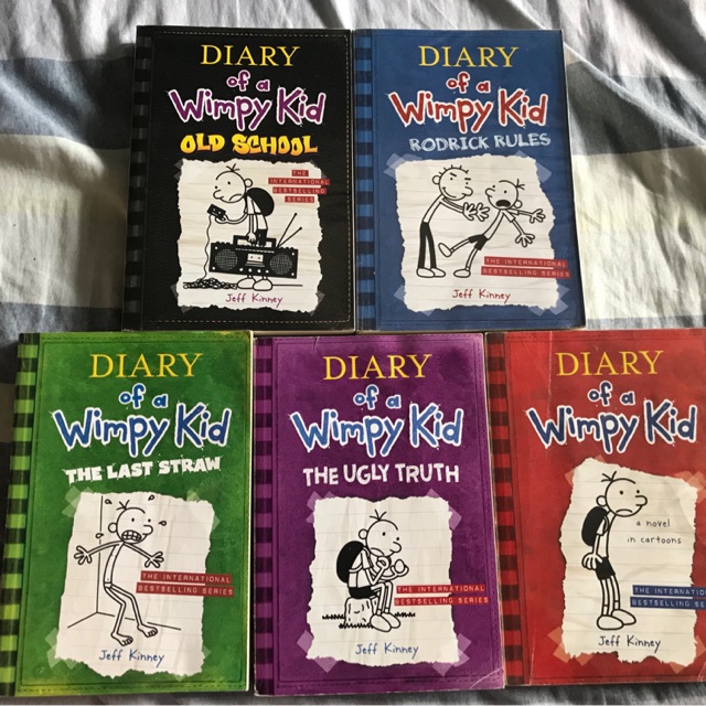 Diary of a Wimpy Kid books | Shopee Philippines