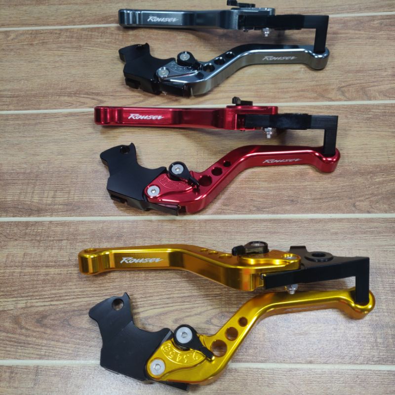 Rouser 200ns 200rs . brake and clutch lever full cnc Shopee Philippines