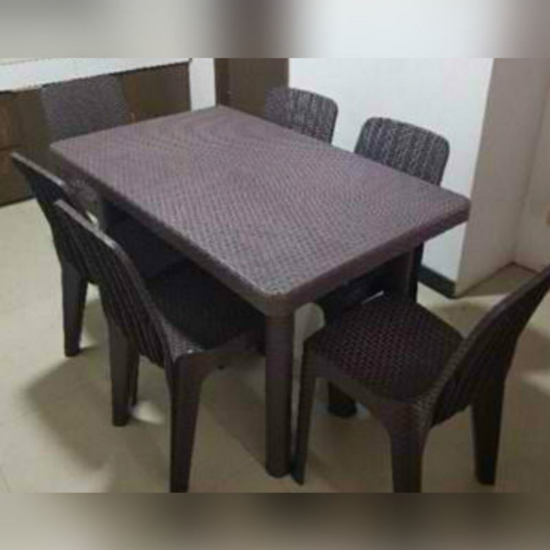 JOLLY RATTAN DINING SET FOR 6 (FREE DELIVERY within METRO MANILA ...