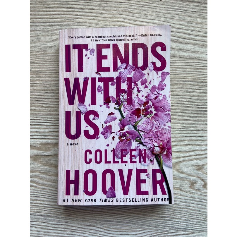 Bestseller NOVEL ENG IT ENDS WITH US - COLLEEN HOOVER Book [ORIGINAL 