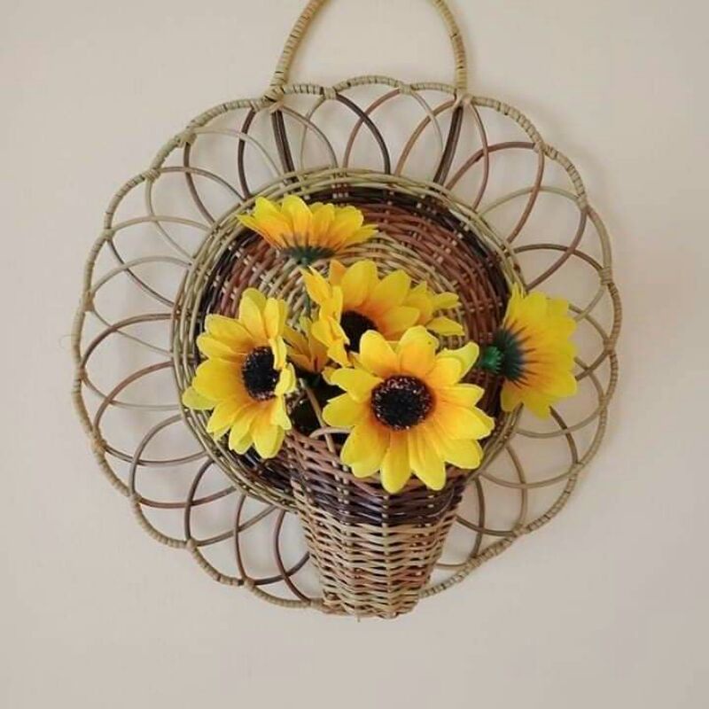 Native Nito Hanging Basket for Plant Decor(Haade From Romblon) Shopee