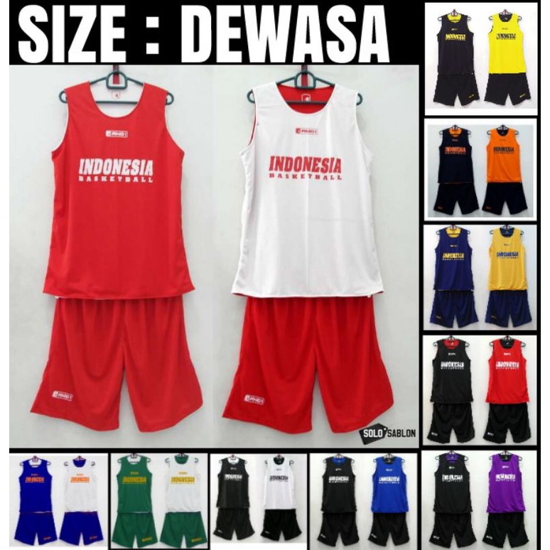 Indonesian Basketball JERSEY/Indonesian National Team Basketball JERSEY