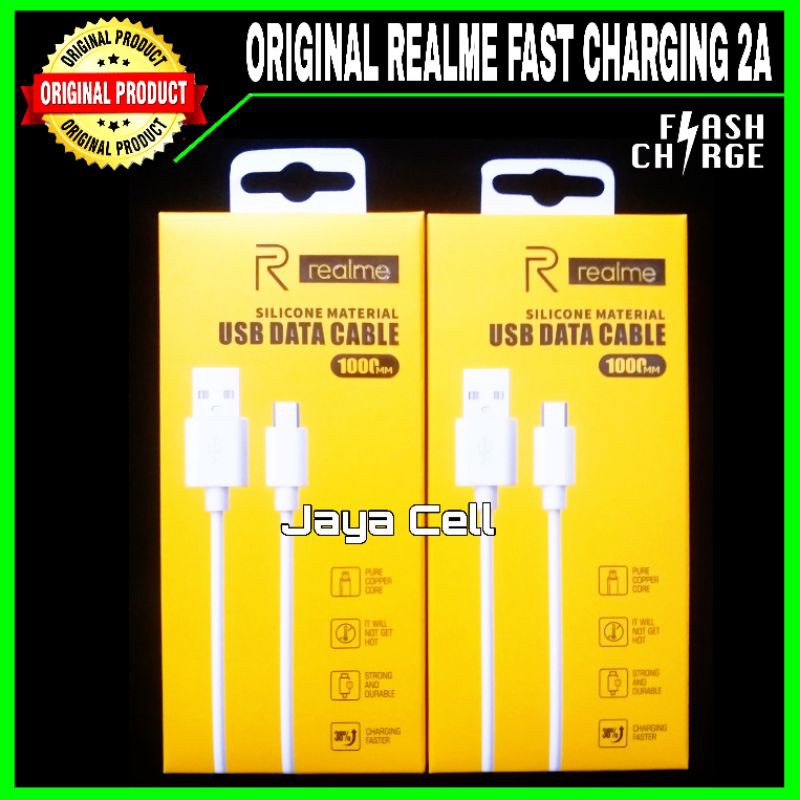 Realme 5 5i Realme 5s Data Cable ORIGINAL 100% Micro USB | Shopee ...