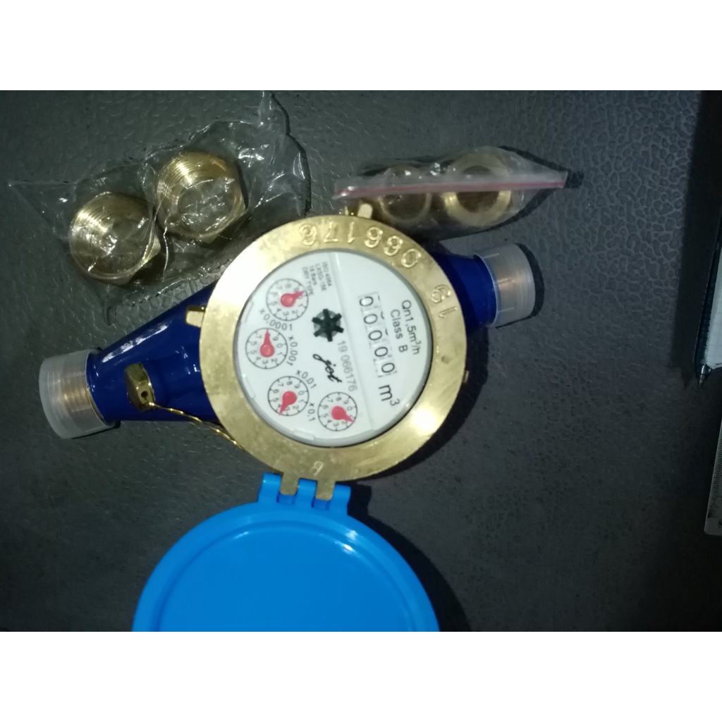 E-series e-jet water meter 1/2 inch 15mm brass LWUA 100% Factory ...