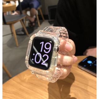 Clear apple watch to sell hot sale