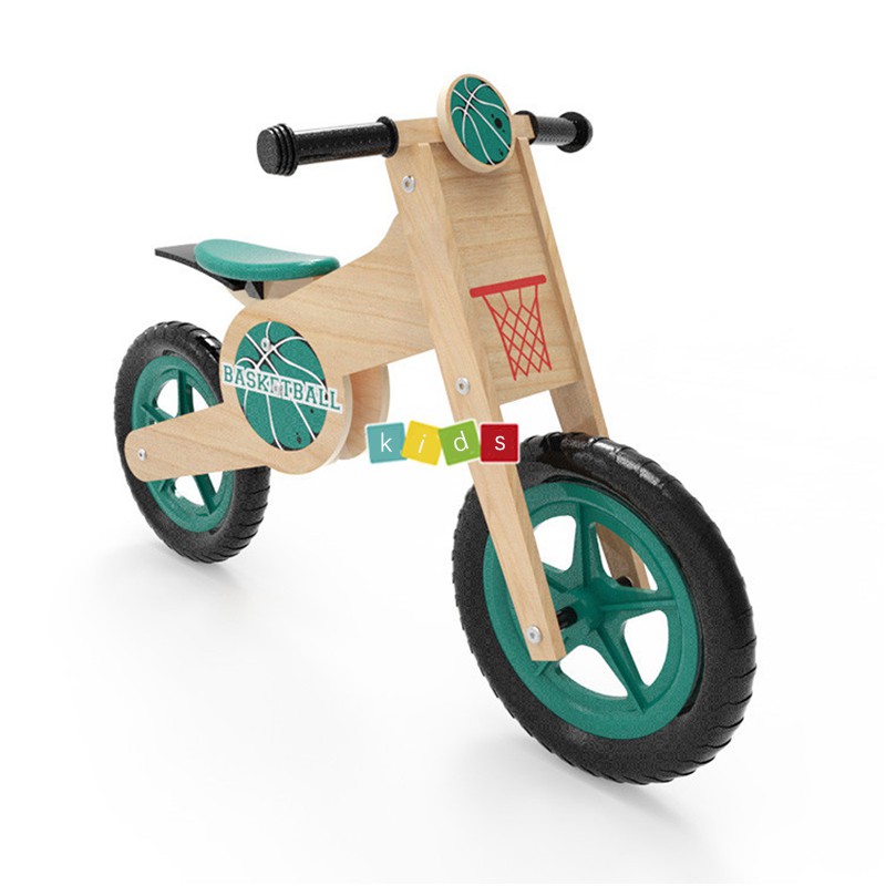 timber balance bike