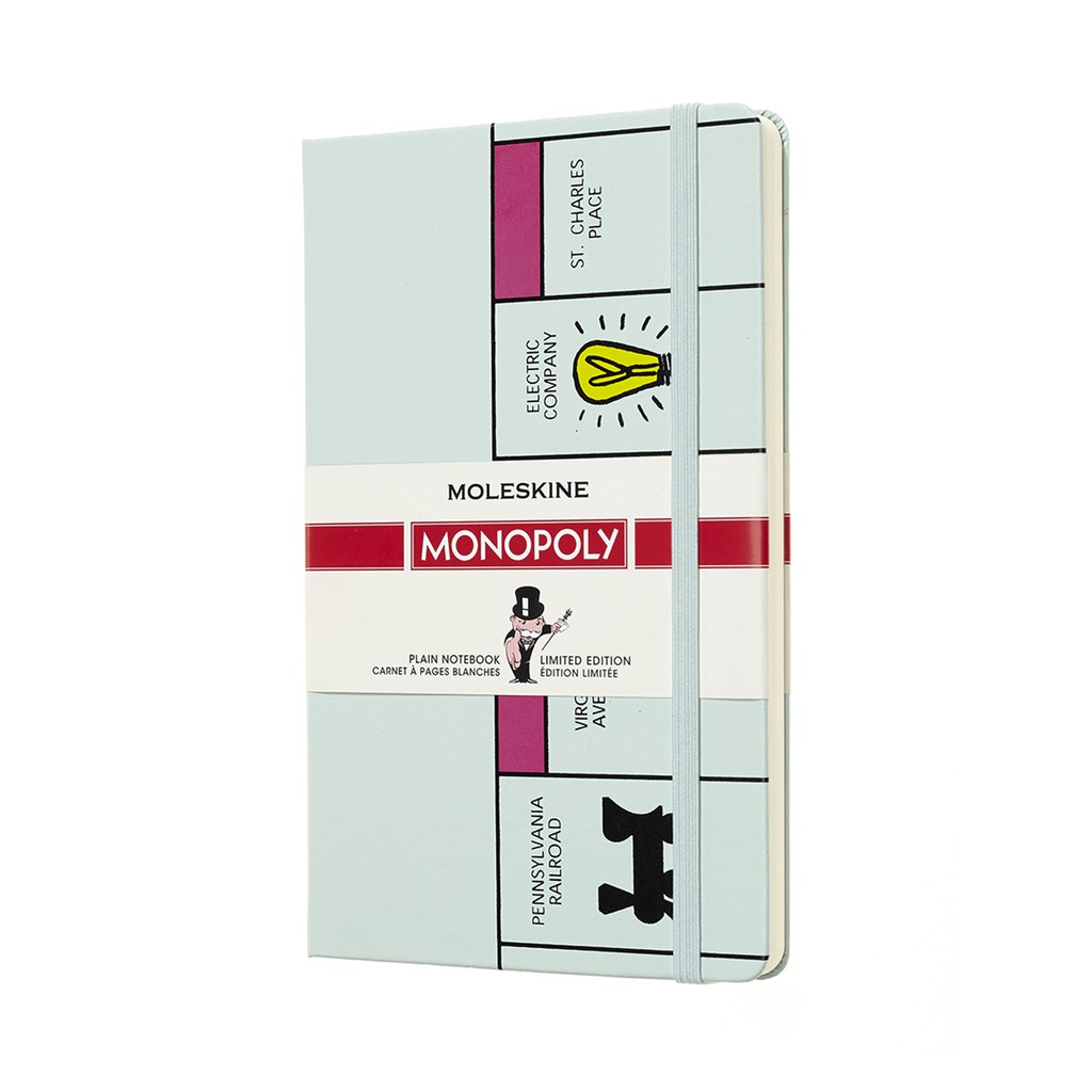 Moleskine LE Monopoly Large Plain Notebook (Board) | Shopee Philippines