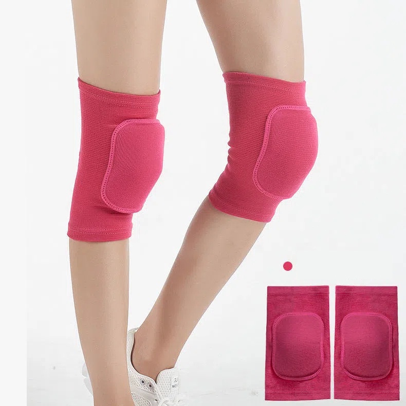 2 PCS Sports Knee Pad Dancing Support Knee Protector Volleyball Yoga ...