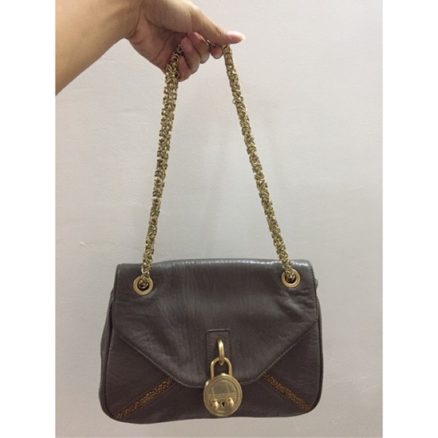 Pre Loved BORBONESE SLING BAG Shopee Philippines