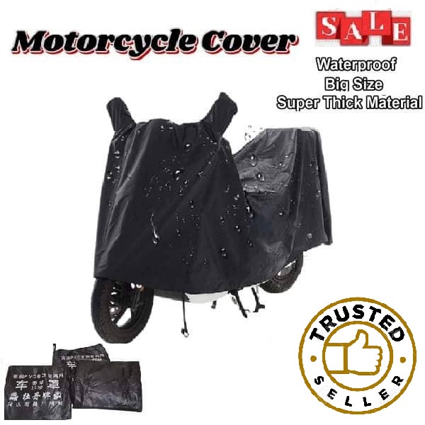 Waterproof Dustproof Bike Protection Universal Motorcycle Cover - Waterproof Dustproof With Anti-Theft Lock Holes Outdoor Parking Cover