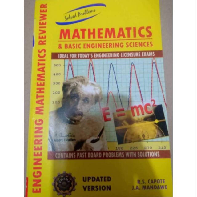 Engineering Mathematics Reviewer Solved Problems Mathematics And Basic