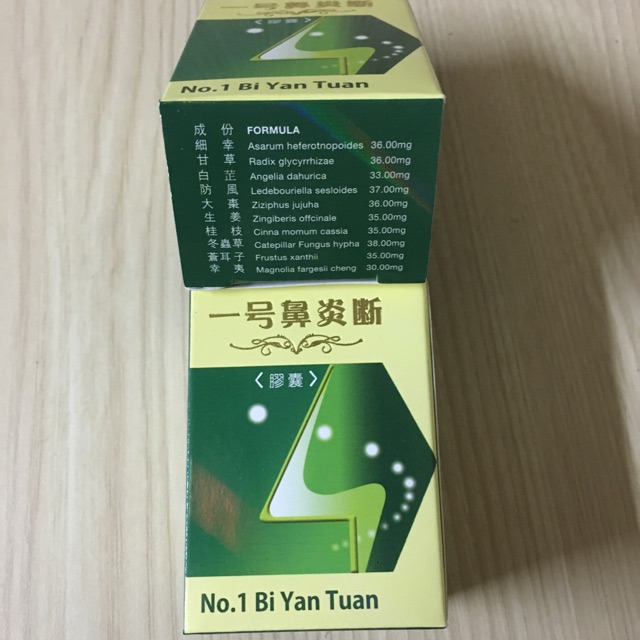 Bi Yan Tuan 100 Original.. Sinusitis Medicationpilekhorthing Nose