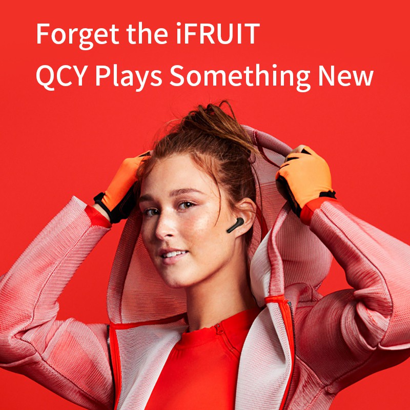 QCY T5 Wireless Earbuds Low Latency Gaming Earphones Noise Cancelling Earphone with Mic for Android