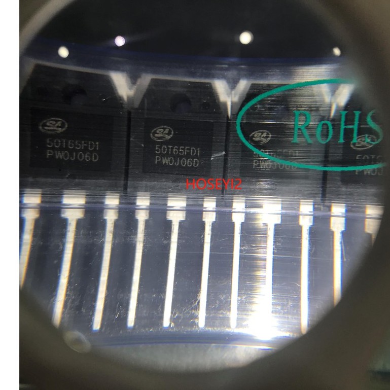 2 Pieces 50T65FD1 100% 50T65 50T65FD IGBT TO-3P Brand New Original ...