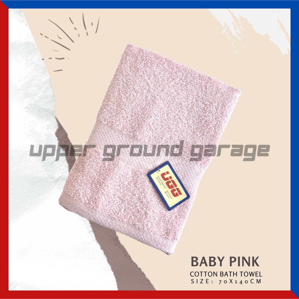 Ugg Premium Quick Dry Plain Colored Cannon Bath Towel Tuwalya 70x140cm Shopee Philippines 5140