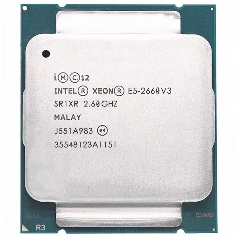 CPU Intel Xeon E5-2690 V3 (12C/24T, 30M Cache, 2.60 GHz - View #12