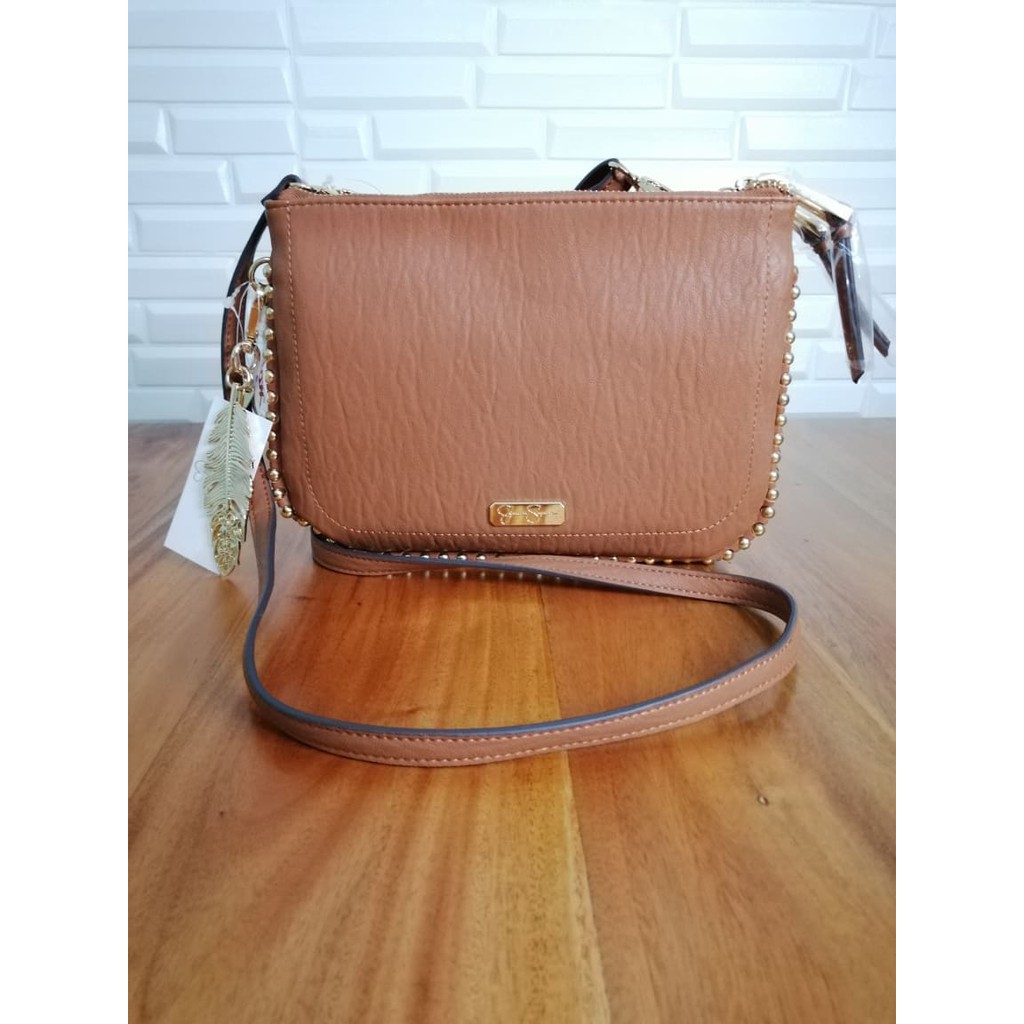 Jessica Simpson, Bags, Jessica Simpson Brown Shoulder Bag