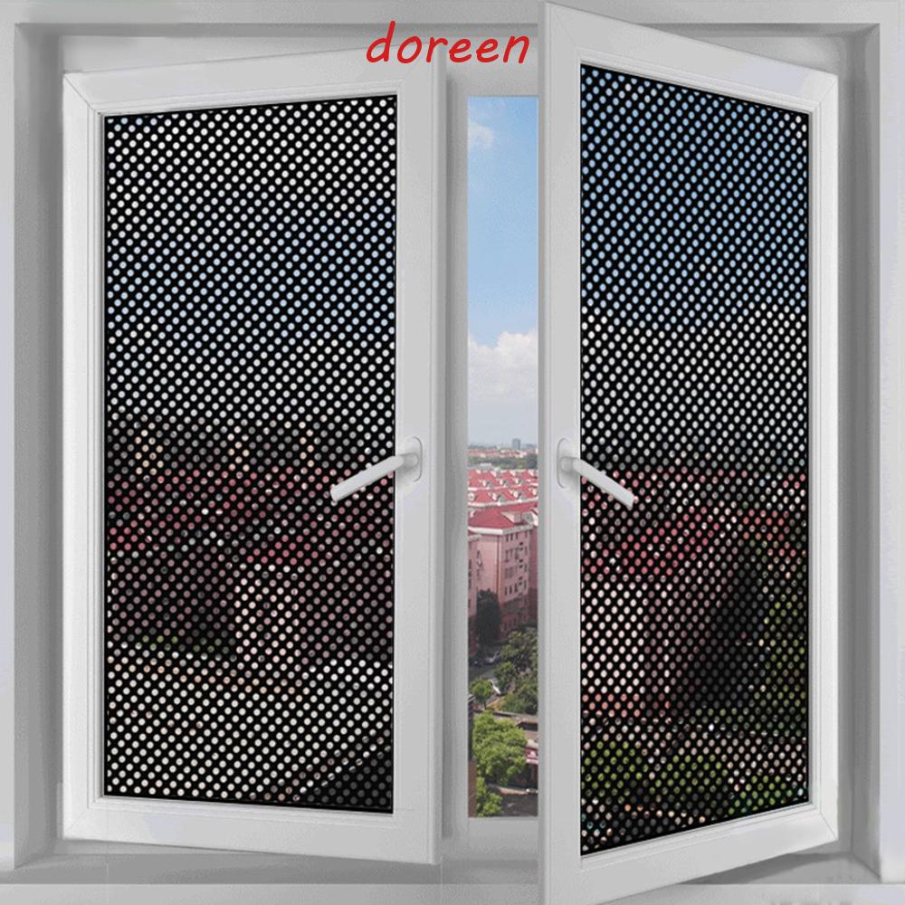 DOREEN Window Film Room Darkening Bedroom Privacy AntiUV Selfadhesive