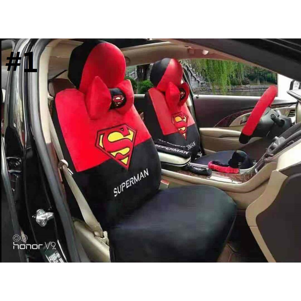 Superman car seat outlet covers