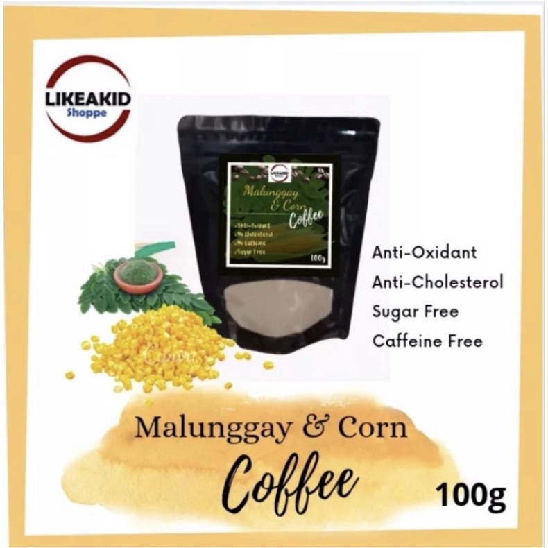 Malunggay & Corn Coffee 100G Shopee Philippines